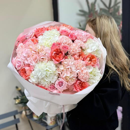 Микс букет нежное безумство