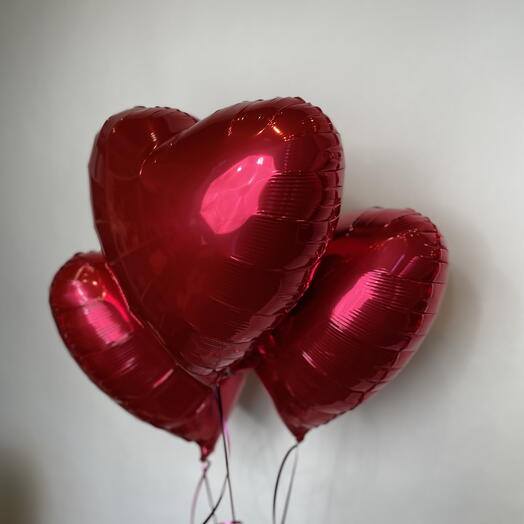 Шары «Сердце» 3 штуки