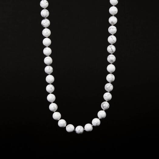 Ожерелье, колье Самшит Магнезит 14K 45 см (NEC1071)