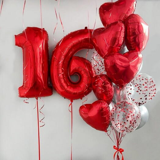 Шары на 16 лет