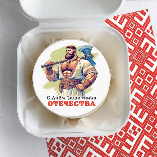 Бенто на 23 февраля Богатырю