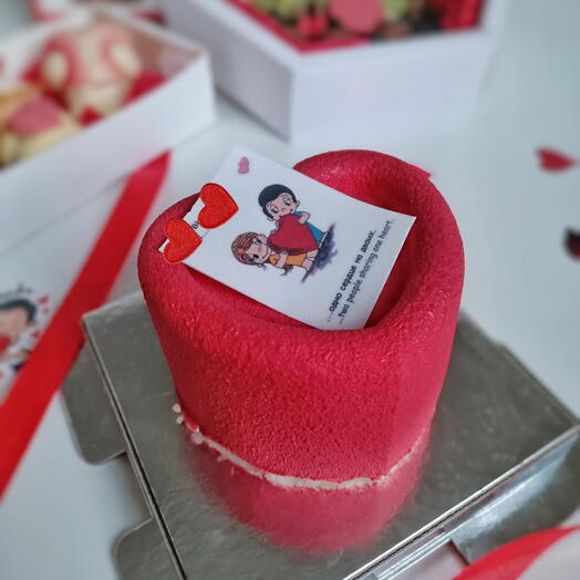 Бенто торт love