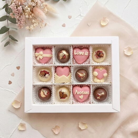 Набор шоколада «Люблю»