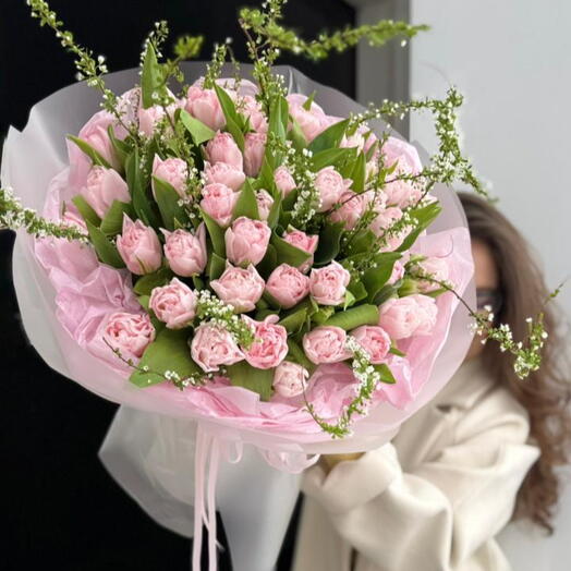 Букет «Pink Dream размер L