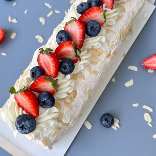 Меренговый рулет