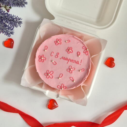 Бенто-торт на 8 марта для мамы, сестры, жены коллеги, любимой