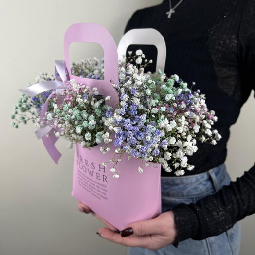 Гипсофила в сумочке 💝