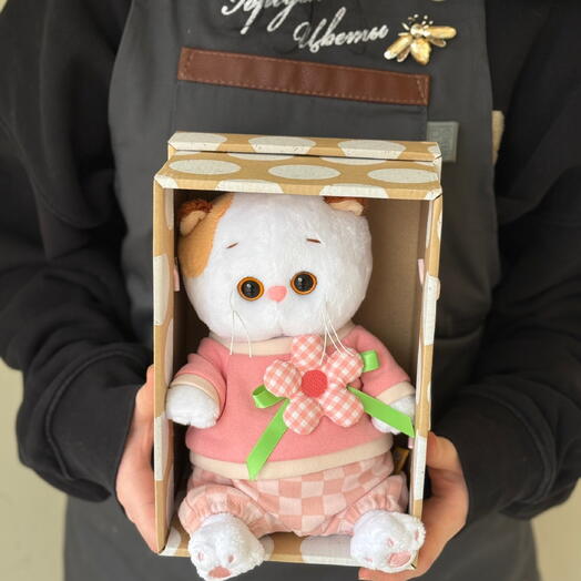 Мягкая игрушка кошечка Лили