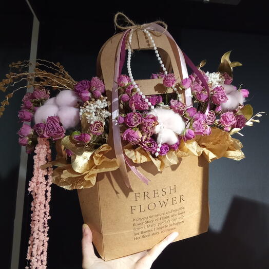 🎀Композиция из сухоцветов🎀