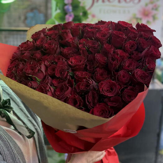 Grand Red Roses Bouquet