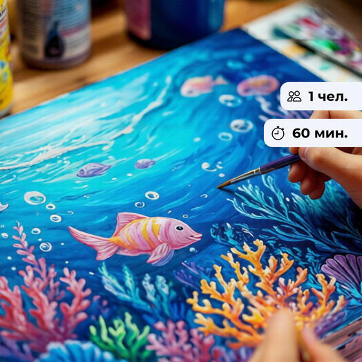 Магия неона. Рисование светящимися красками