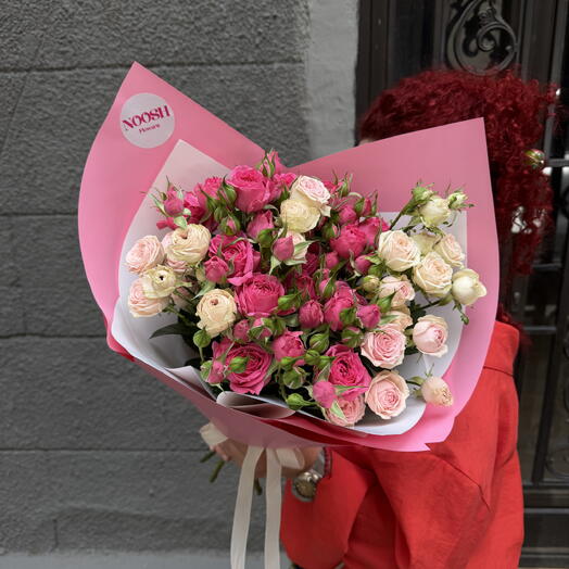 Pink Spray Rose Bouquet