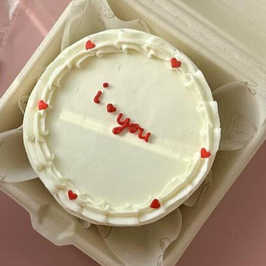 Бенто торт «I love you»