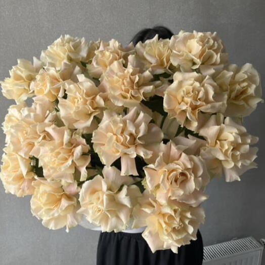 Ажурная композиция из 21 розы ☺️