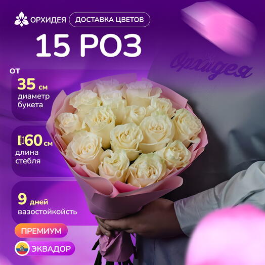 15 роз Мондиаль
