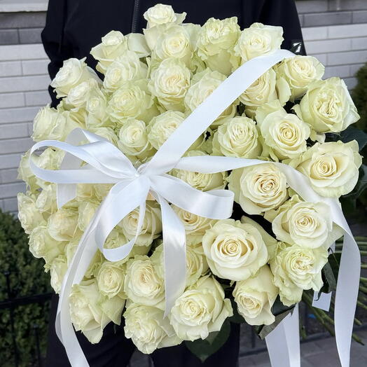 51 Premium White Rose