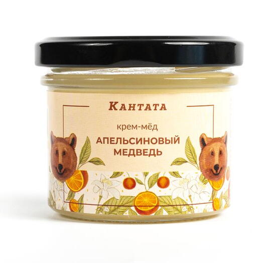 Крем-мед «Апельсиновый медведь», Кантата