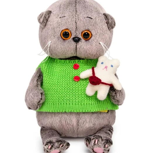 Игрушка Басик BABY в жилете с игрушкой
