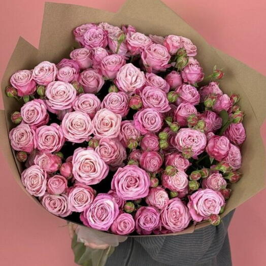 A bouquet of peony roses, Lady Bombastic