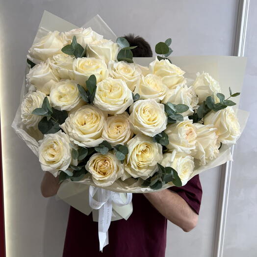 Peony-flowered rose "Candlelight"