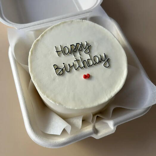 Бенто торт на день рождения «Happy Birthday