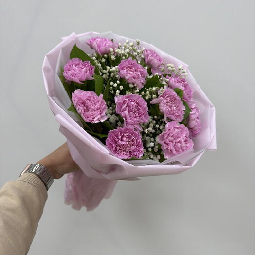 Монобукет из Диантуса розовый🌷