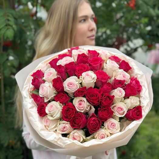 51 кенийская роза  в упаковке