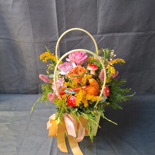 Сумочка осенних цветов 💐