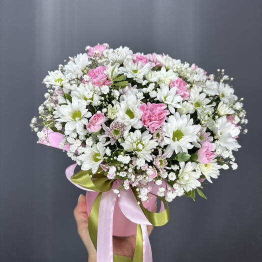 Нежная цветочная композиция 🌸