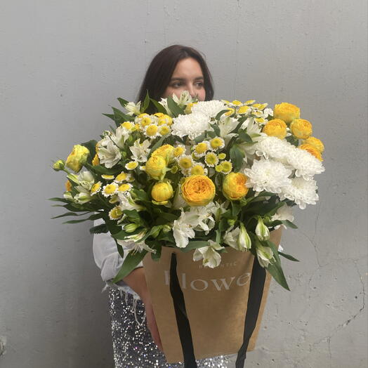 Букет в коробке