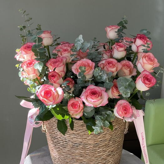Композиция «Розовая Ривьера» 🌸