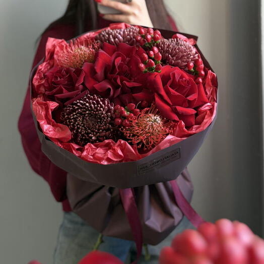 Яркий осенний букет 💐