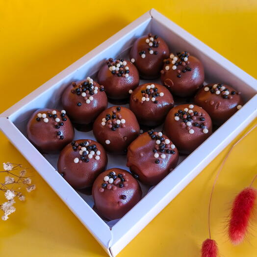 Set of cakes "Potato" with nuts, as a gift