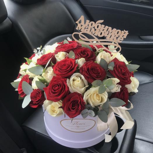 Rosas en una Caja