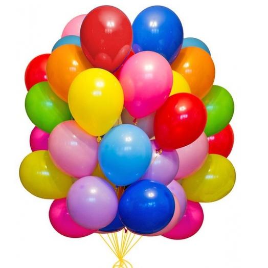 51 helium balloon mix