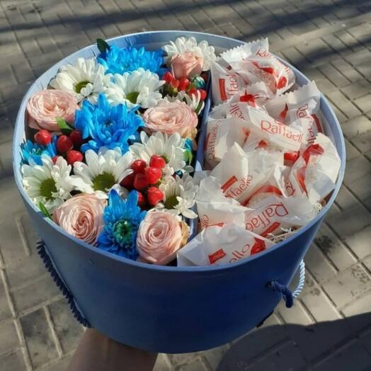 Цветы в коробке