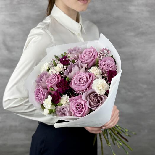 Bouquet of roses Azuleju