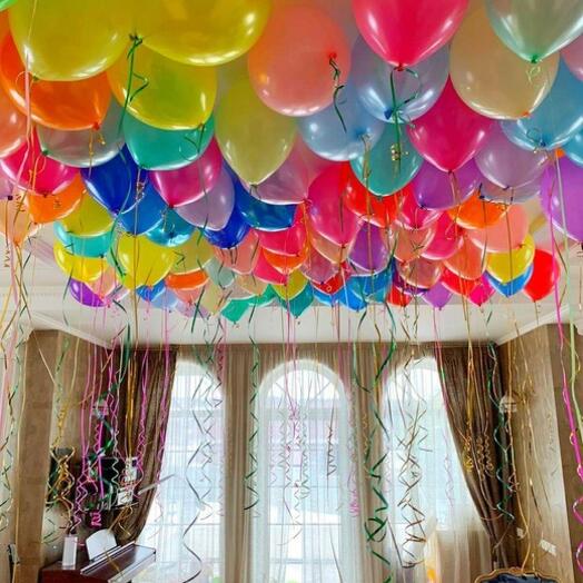 100 globos de helio