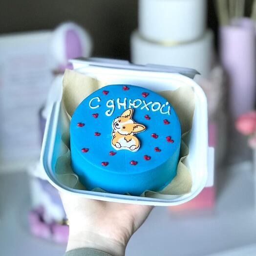 Бенто - торт Корги с днюхой