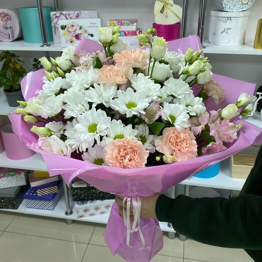 Сборный букет нежность микс