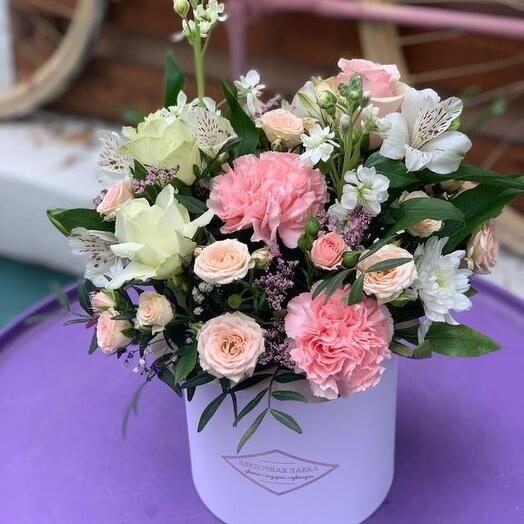 Композиция "Клубничное мороженое"