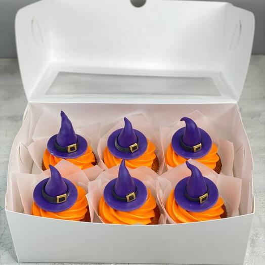 Cupcakes de Halloween ( 6 piezas)