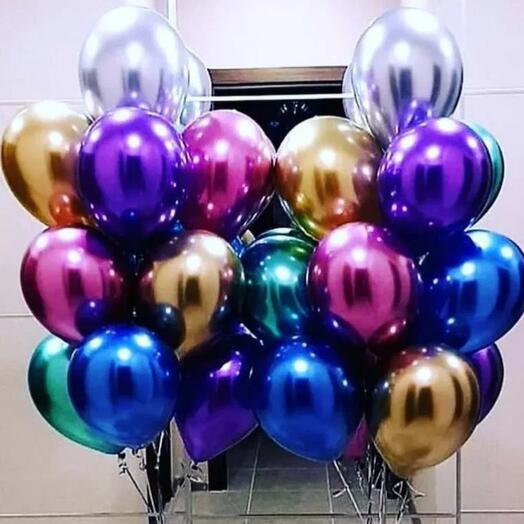 Набор шаров хром