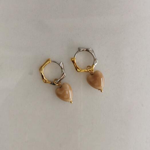 Pendientes Congo bicolor