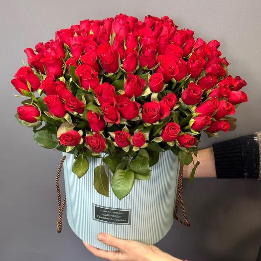 Цветы в коробке