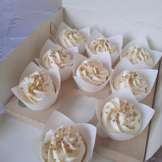 Juego de cupcakes de 9 piezas