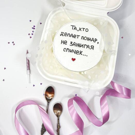 Бенто - торт « Та, кто делает пожар, не зажигая спичек»