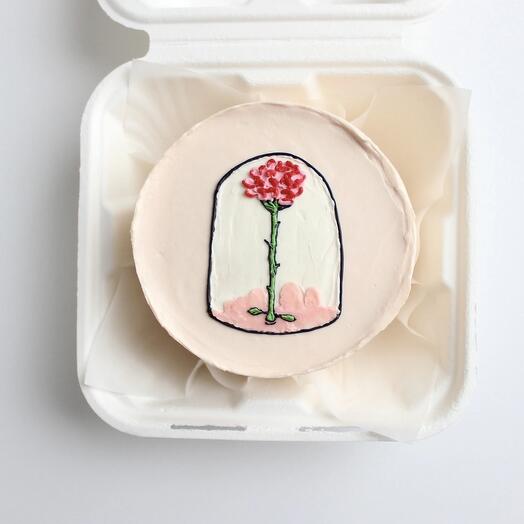 Pastel de Bento "El principito" rosa novia hermana mamá