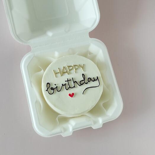Бенто торт "Happy birthday"
