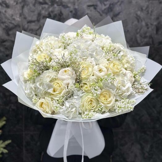 ALL HOLLAND WHITE FLOWERS
